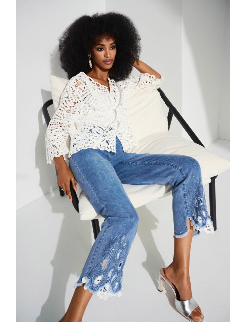 Spodnie jeansowe Joseph Ribkoff 252910