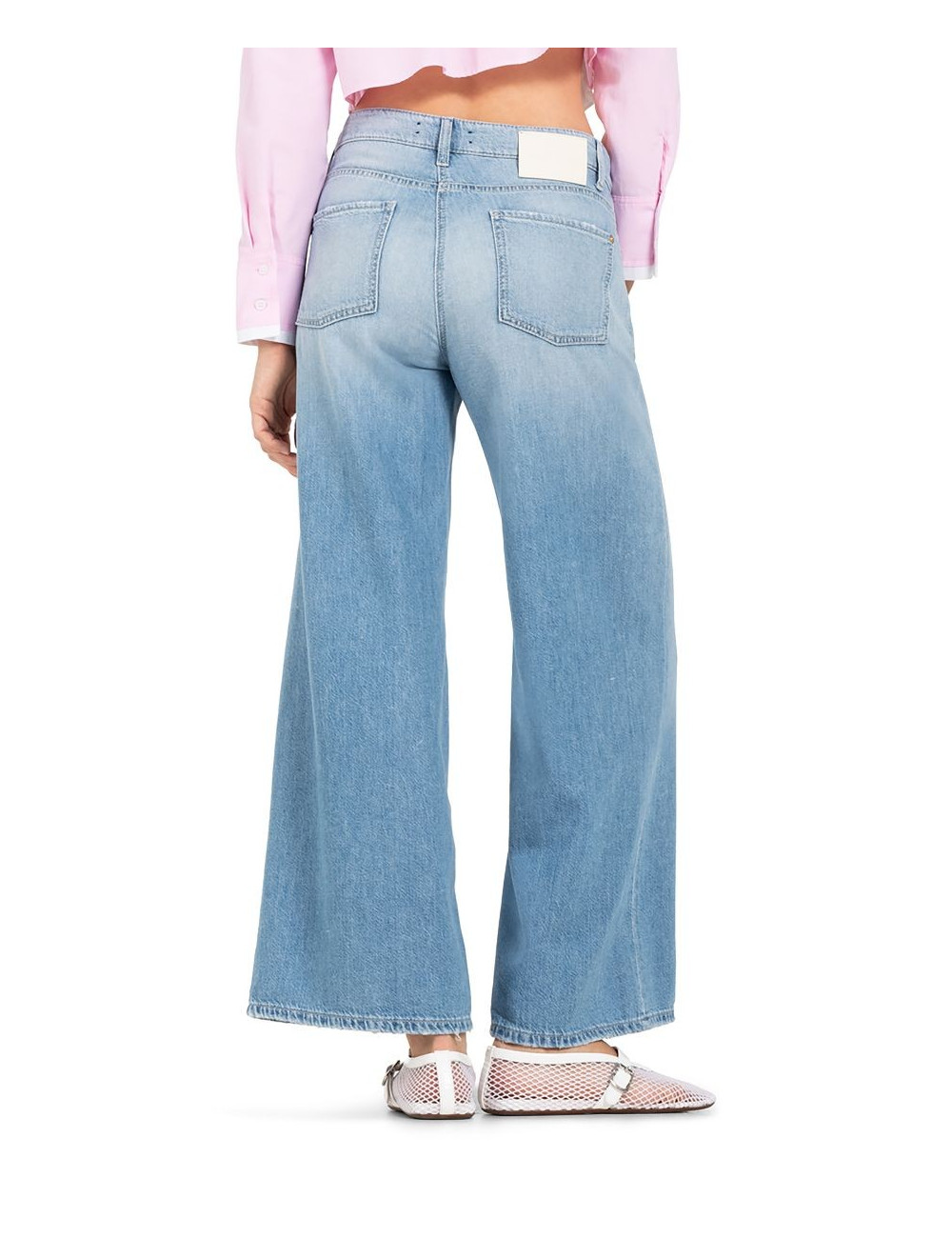 Spodnie Cambio Jeans Palazzo Cropped