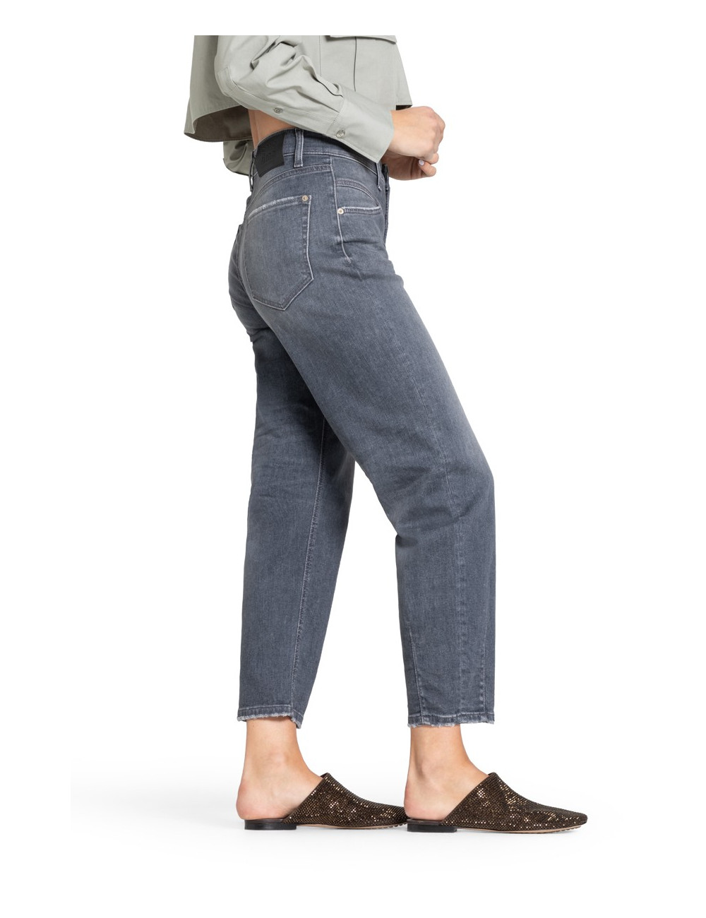 Spodnie Cambio jeans szare Elin ostatnie