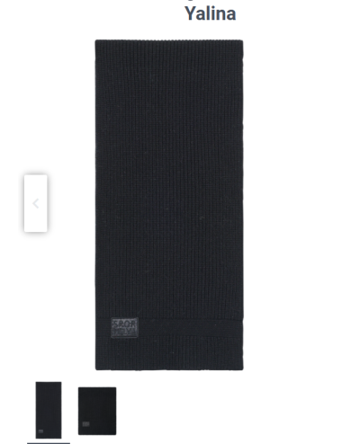 Szalik Sportalm Yalina czarny
