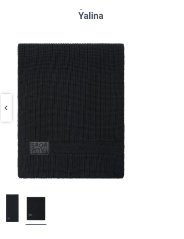 Szalik Sportalm Yalina czarny