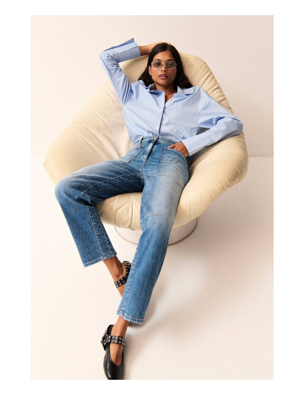 Spodnie Cambio Jeans Ocean