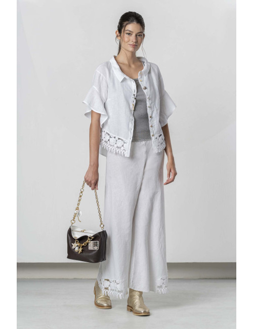 Spodnie Elisa Cavaletti 8201 white