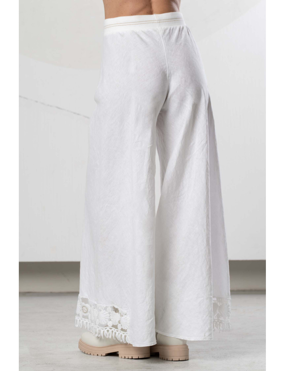 Spodnie Elisa Cavaletti 8201 white