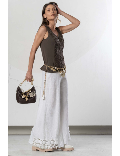 Spodnie Elisa Cavaletti 8201 white