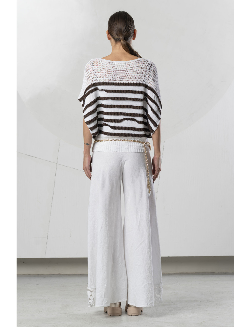Spodnie Elisa Cavaletti 8201 white