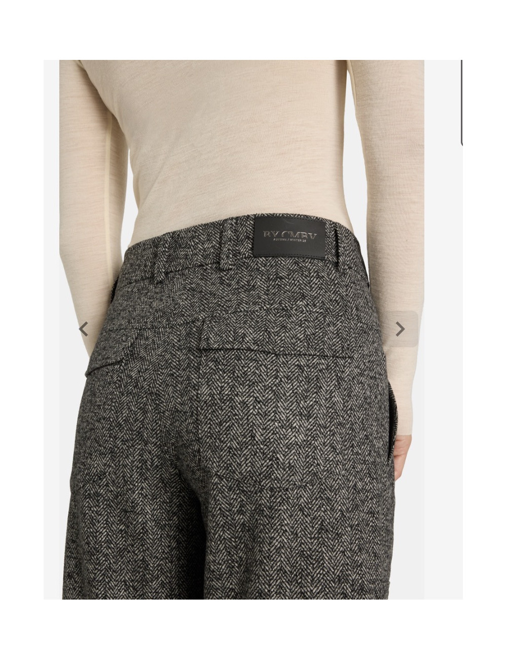 Spodnie Cambio Orly plain