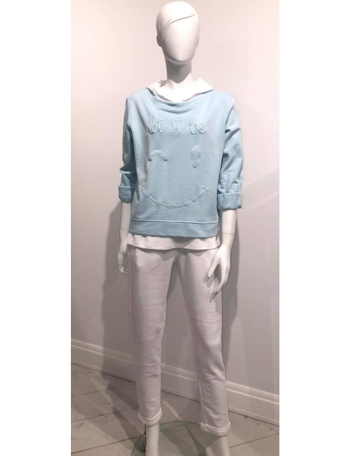 Spodnie Margittes 46730 białe