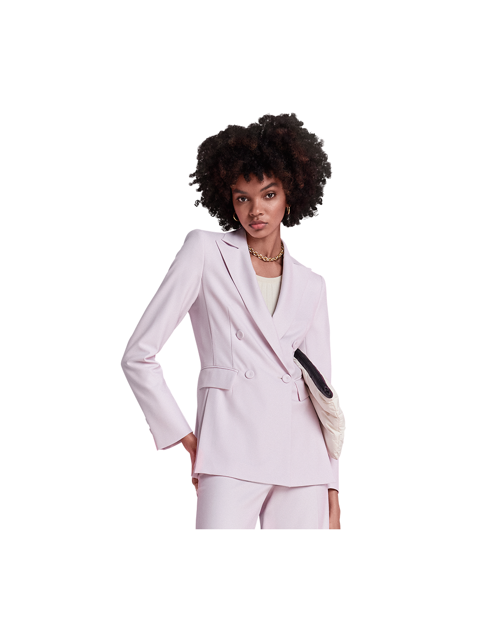 Marynarka Riani 331230 blady róż